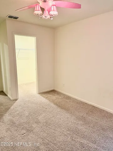 a view of empty room