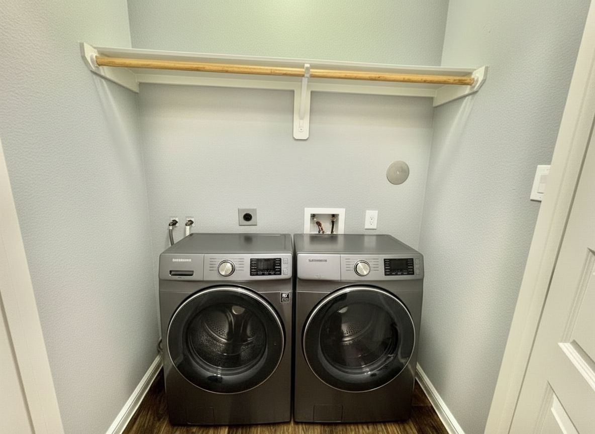 6017 East Houston Road Houston, TX 77028 - Photo 12 of 13 a utility room with dryer and washer