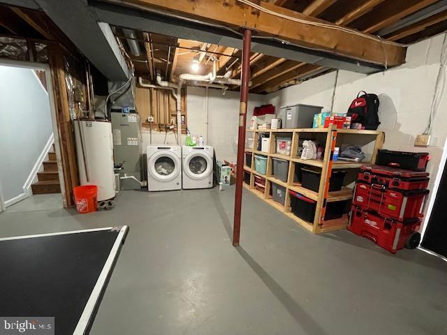 11968 Pine Trail Lusby, MD 20657 - Photo 19 of 24 Full size laundry plus extra storage in basement