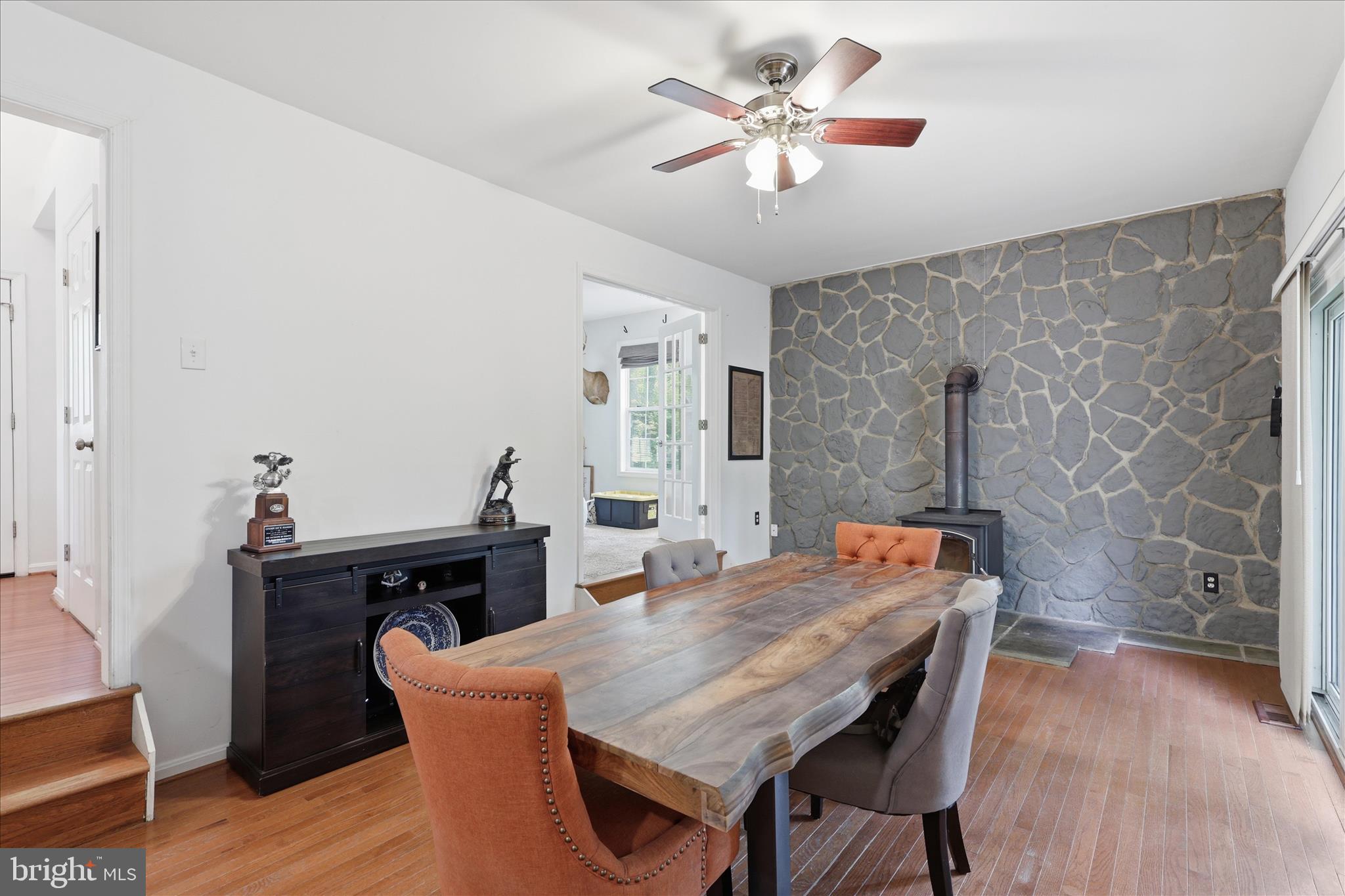 515 Shelton Shop Road Stafford, VA 22554 - Photo 18 of 52 a view of a dining room with furniture and wooden floor