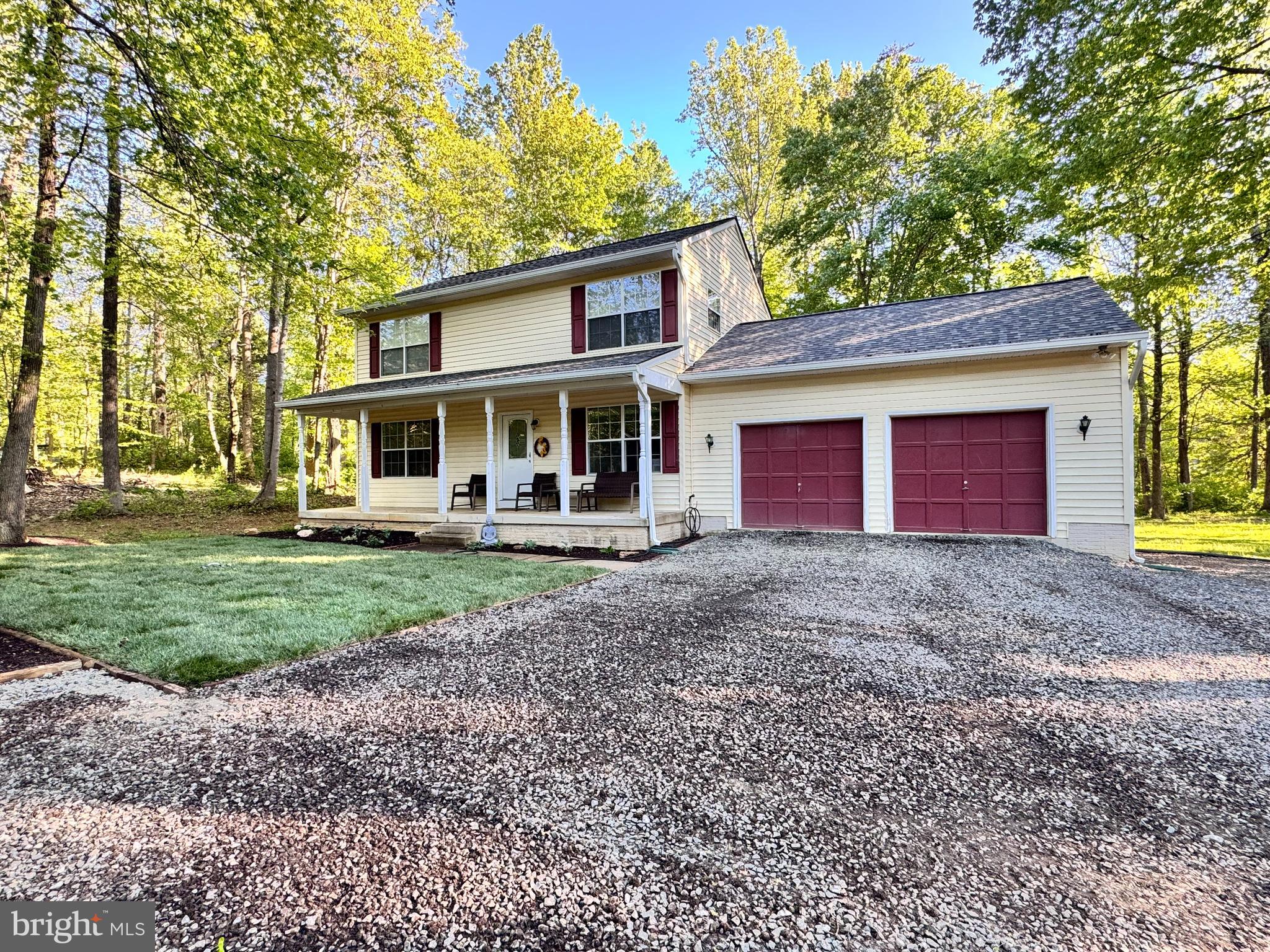 515 Shelton Shop Road Stafford, VA 22554 - Photo 2 of 52 a front view of a house with a yard