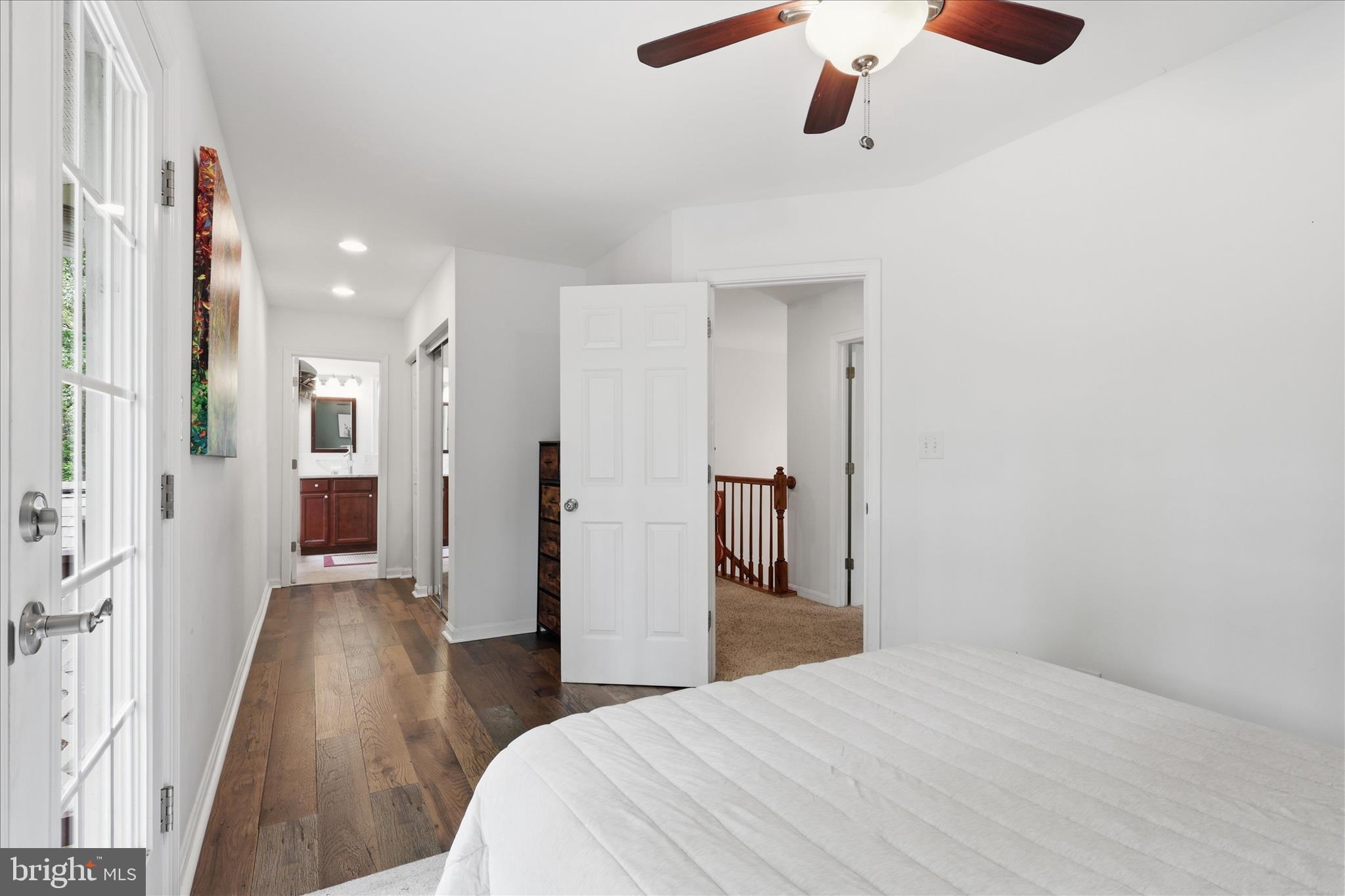 515 Shelton Shop Road Stafford, VA 22554 - Photo 26 of 52 a view of a bedroom with wooden floor