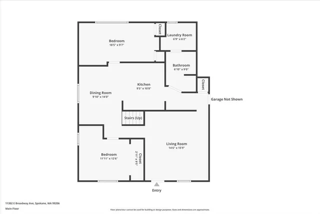$369,000 | 11302 East Broadway Avenue, Spokane Valley, WA 99206