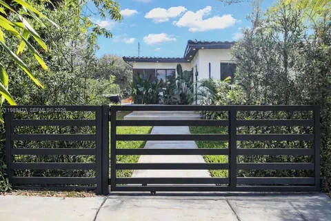 a view of front door