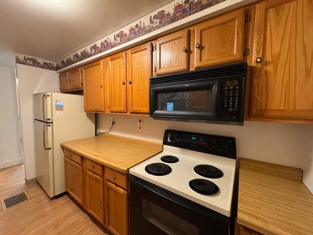 a room with storage and utility