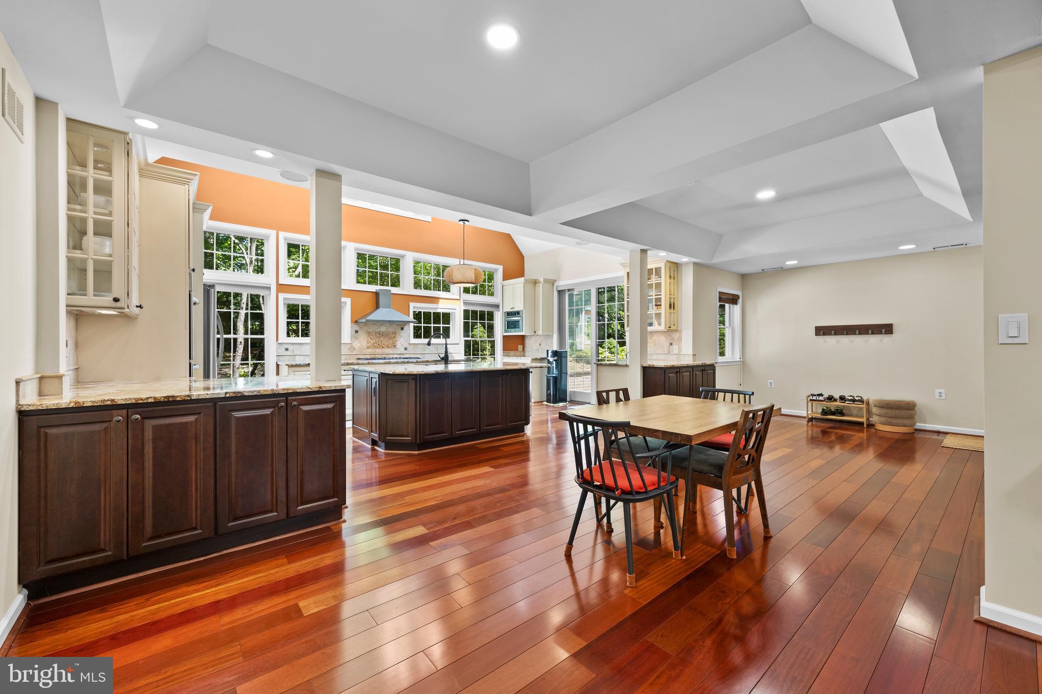 11019 Ring Road Reston, VA 20190 - Photo 11 of 78 a view of a dining room with furniture window and wooden floor