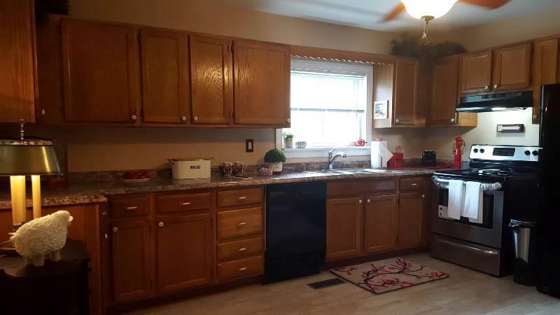 2412 Dugspur Road Callaway, VA 24067 - Photo 11 of 35 a kitchen with a sink and cabinets