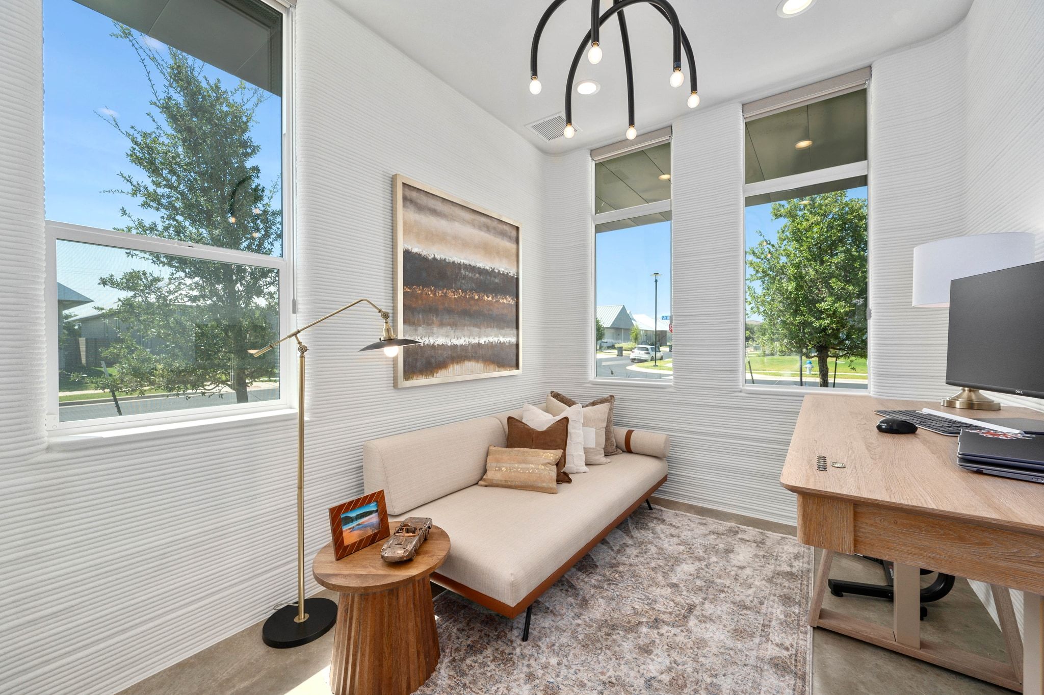 221 Lone Ranger Trail Georgetown, TX 78628 - Photo 21 of 35 a living room with furniture and a flat screen tv