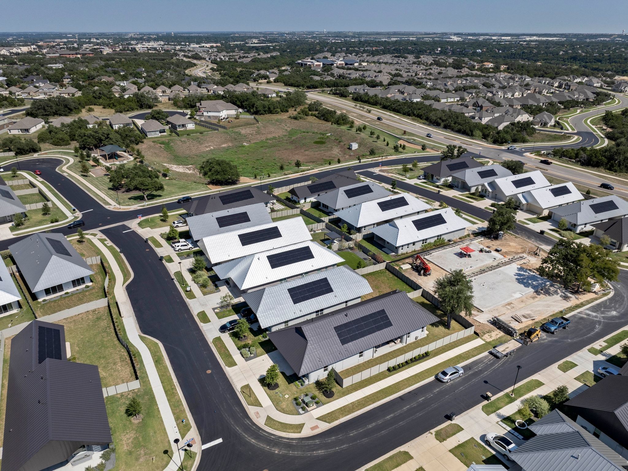 221 Lone Ranger Trail Georgetown, TX 78628 - Photo 32 of 35 an aerial view of a city