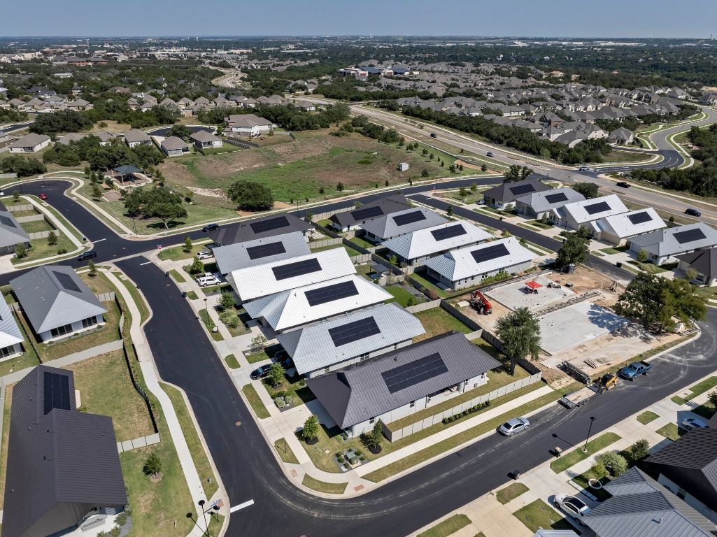 221 Lone Ranger Trail Georgetown, TX 78628 - Photo 32 of 35 an aerial view of a city