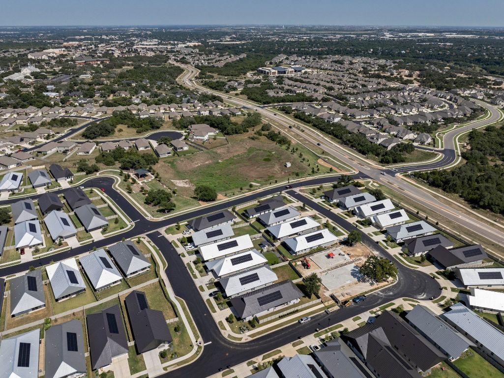 221 Lone Ranger Trail Georgetown, TX 78628 - Photo 34 of 35 an aerial view of a city