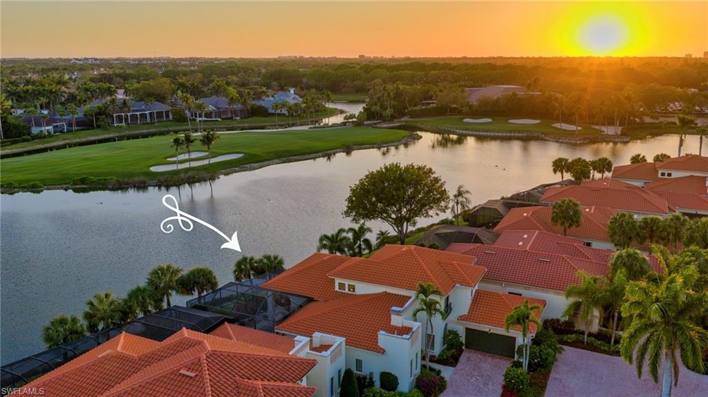 2629 Sorrel Way Naples, FL 34105 - Photo 1 of 43 an aerial view of a houses with outdoor space and lake view