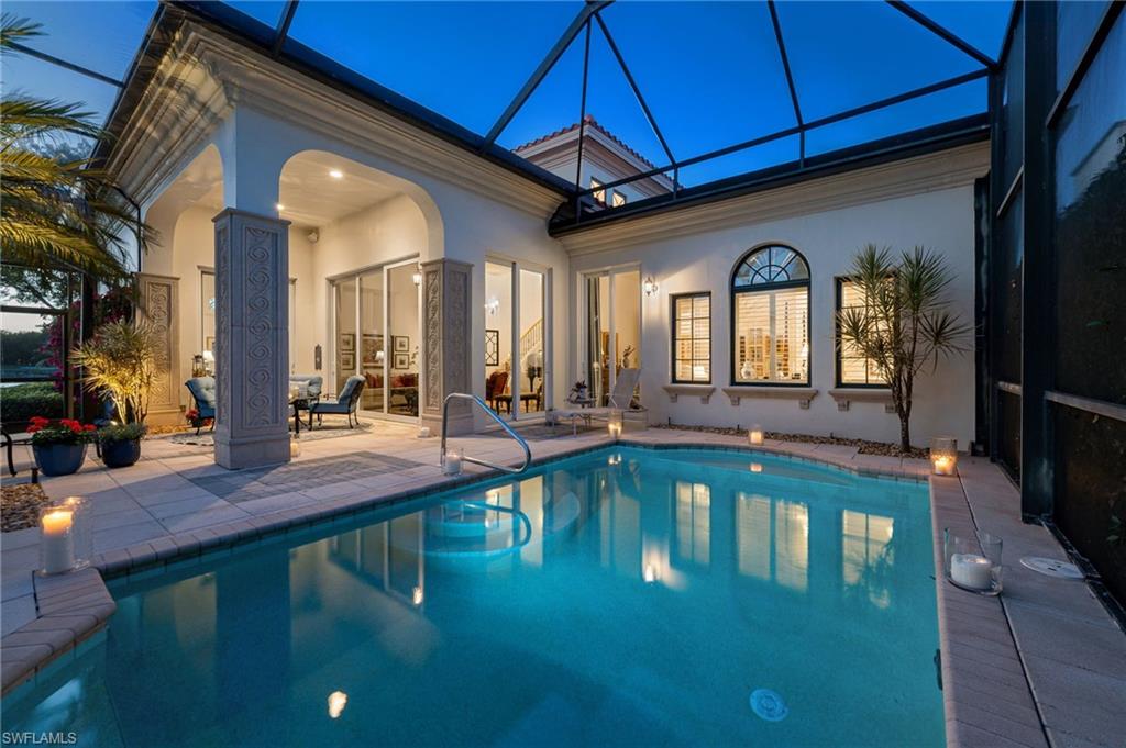 2629 Sorrel Way Naples, FL 34105 - Photo 43 of 43 a view of a house with a swimming pool