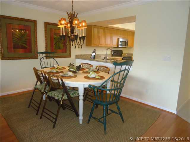 Dining Room. Pass-through from kitchen to dining area