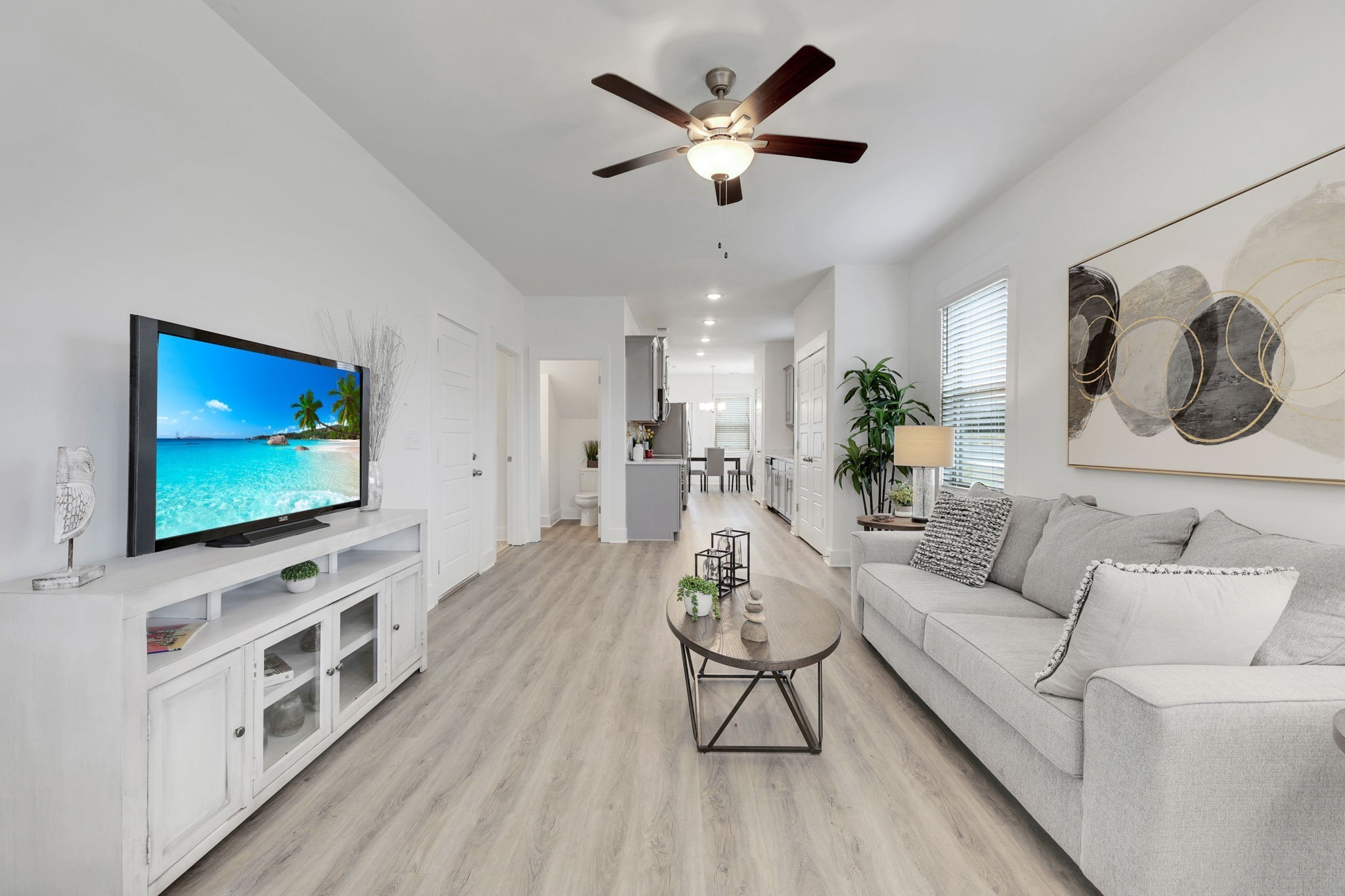 302 Carver Connection Lebanon, TN 37087 - Photo 6 of 43 a living room with furniture and a flat screen tv