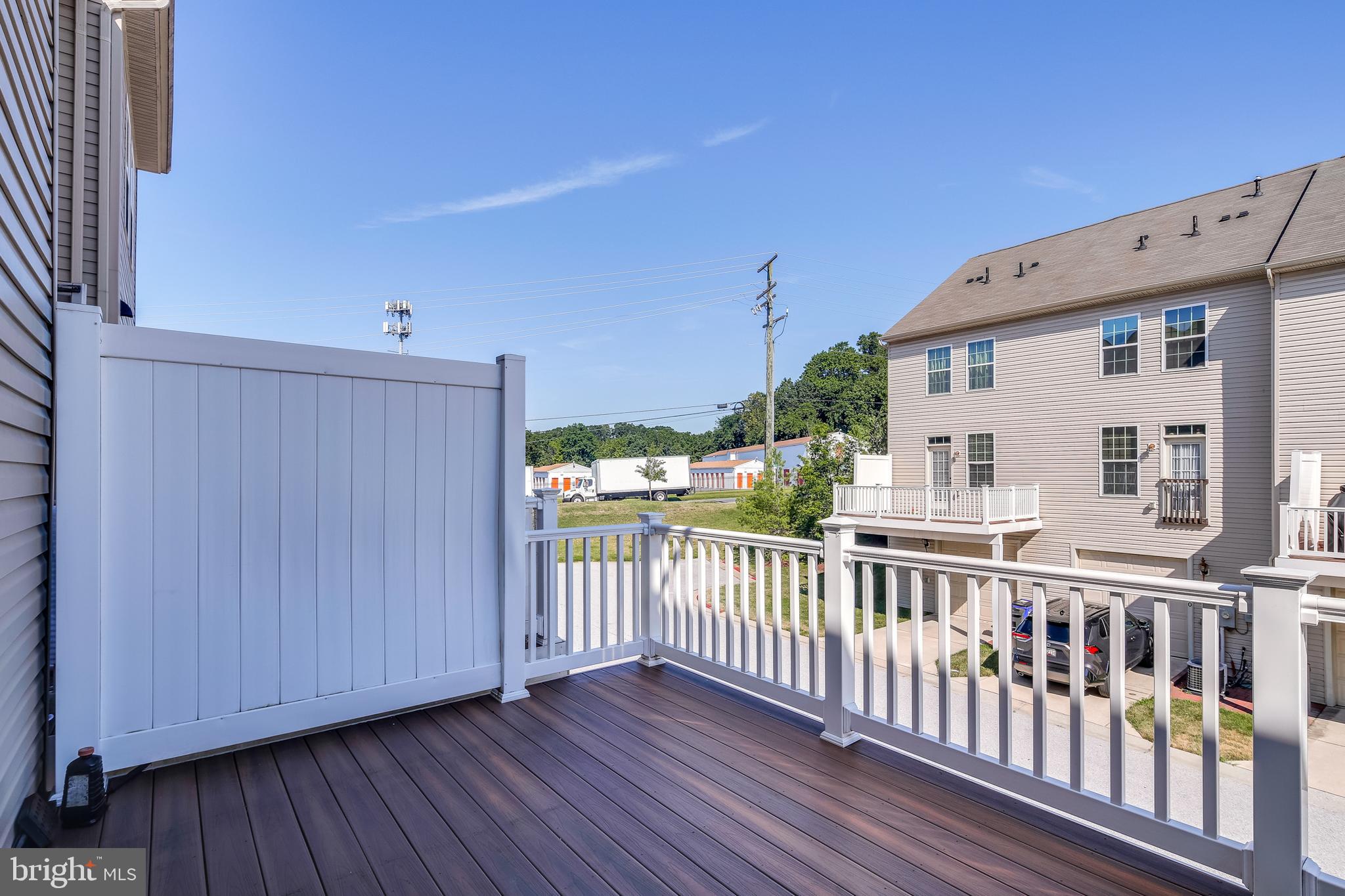 7227 Abbey Road Elkridge, MD 21075 - Photo 27 of 32 REAR DECK WITH COMPOSITE FLOORING