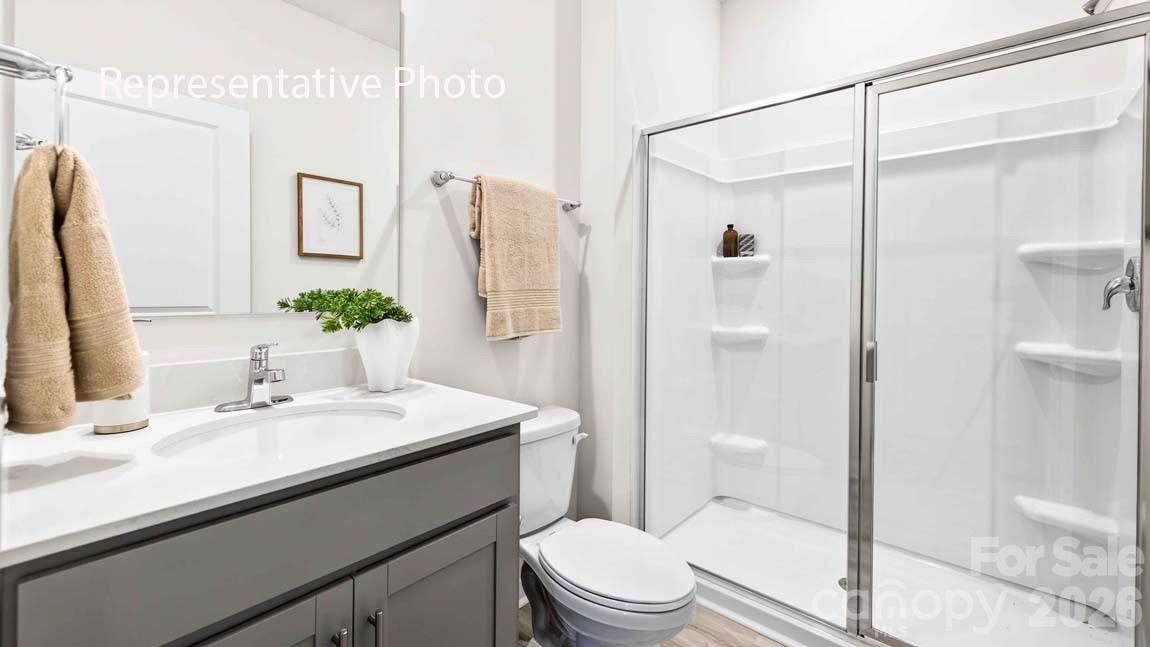 552 North Sparkleberry Street Chester, SC 29706 - Photo 11 of 28 a bathroom with a sink a toilet and shower