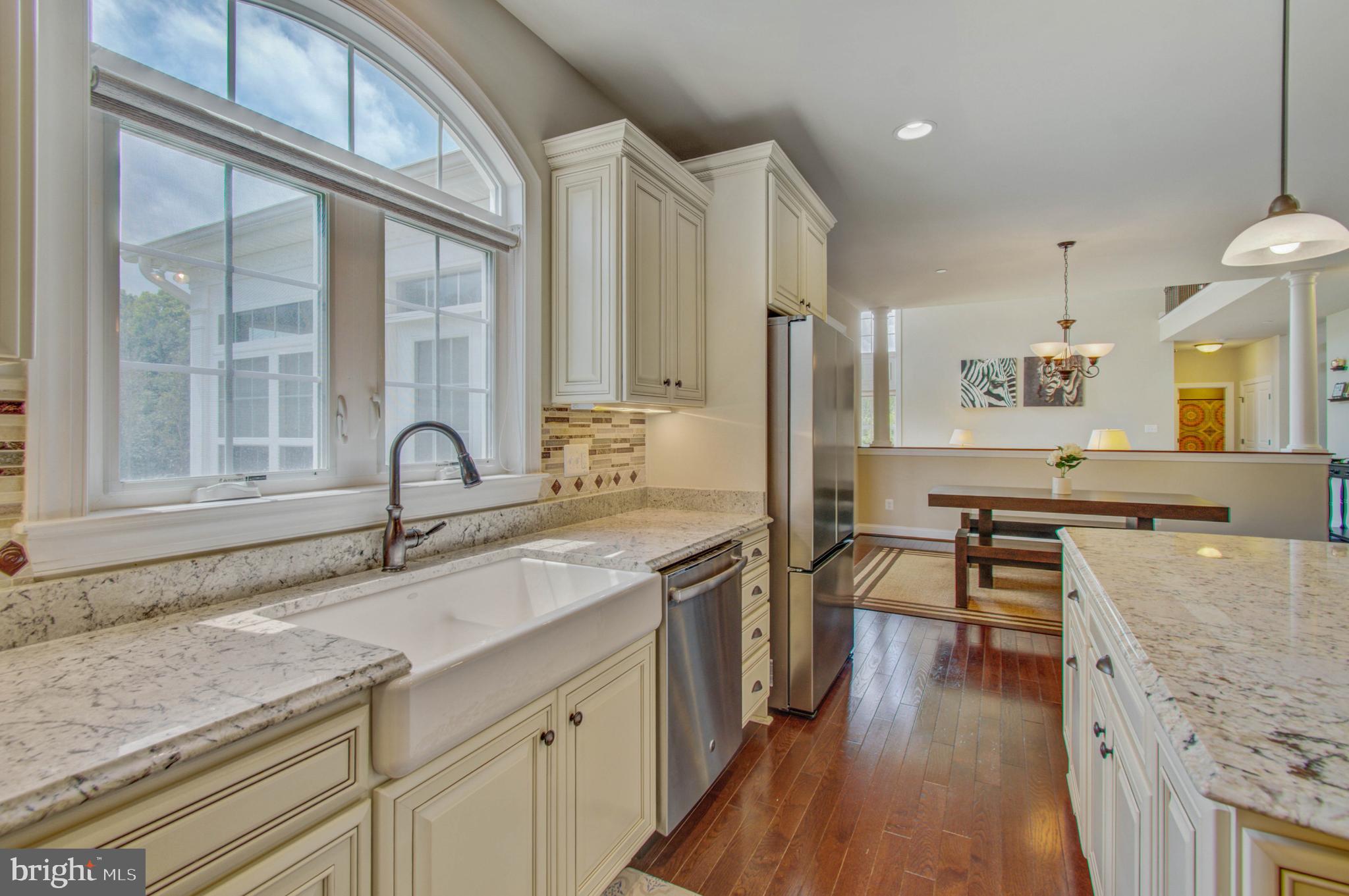 3188 Huntsman Drive Huntingtown, MD 20639 - Photo 17 of 98 Farm Sink w/ Big Window Overlooking Rear Yard