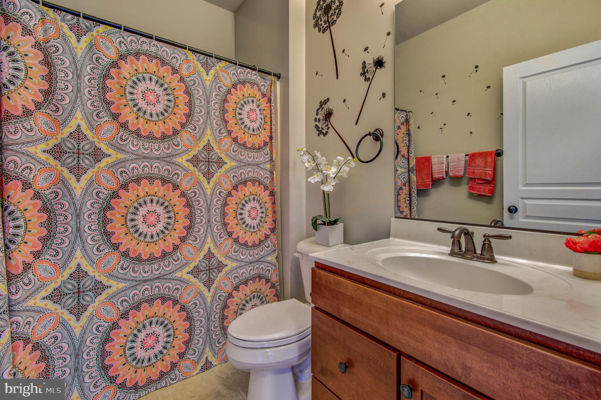 3188 Huntsman Drive Huntingtown, MD 20639 - Photo 27 of 98 a bathroom with a sink and a mirror