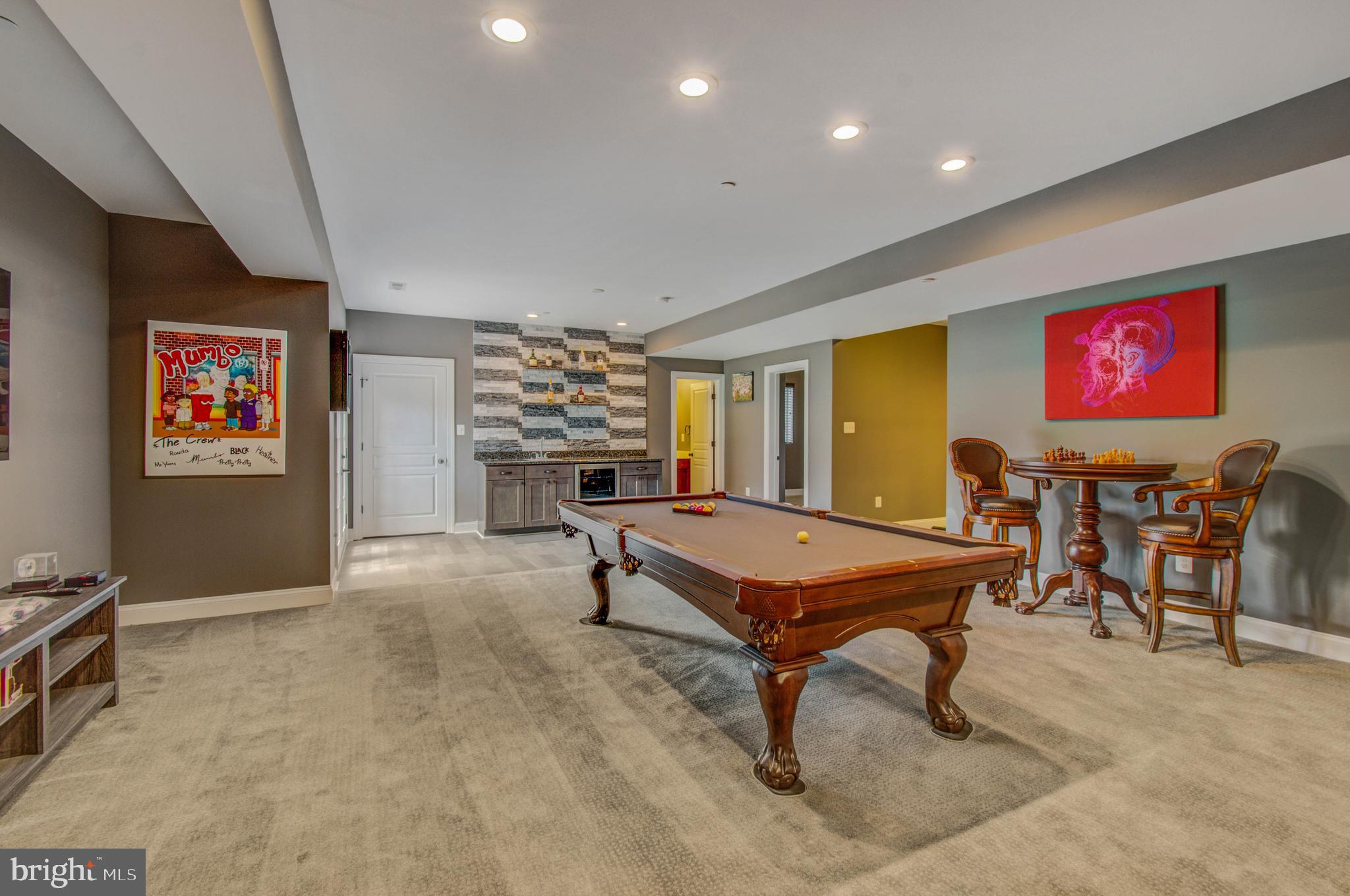 3188 Huntsman Drive Huntingtown, MD 20639 - Photo 52 of 98 a room with furniture pool table and flat screen tv