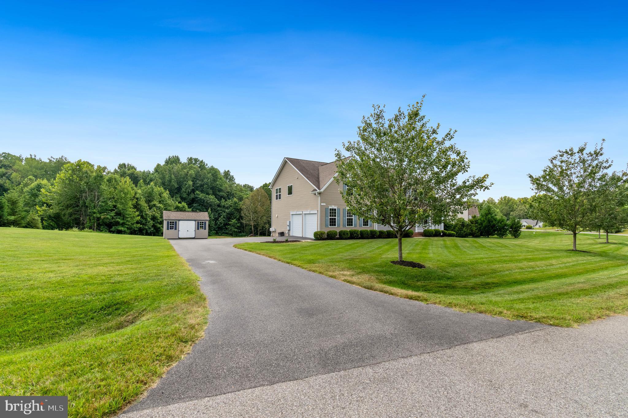 3188 Huntsman Drive Huntingtown, MD 20639 - Photo 6 of 98 Shed and Paved Driveway-Plenty of Parking