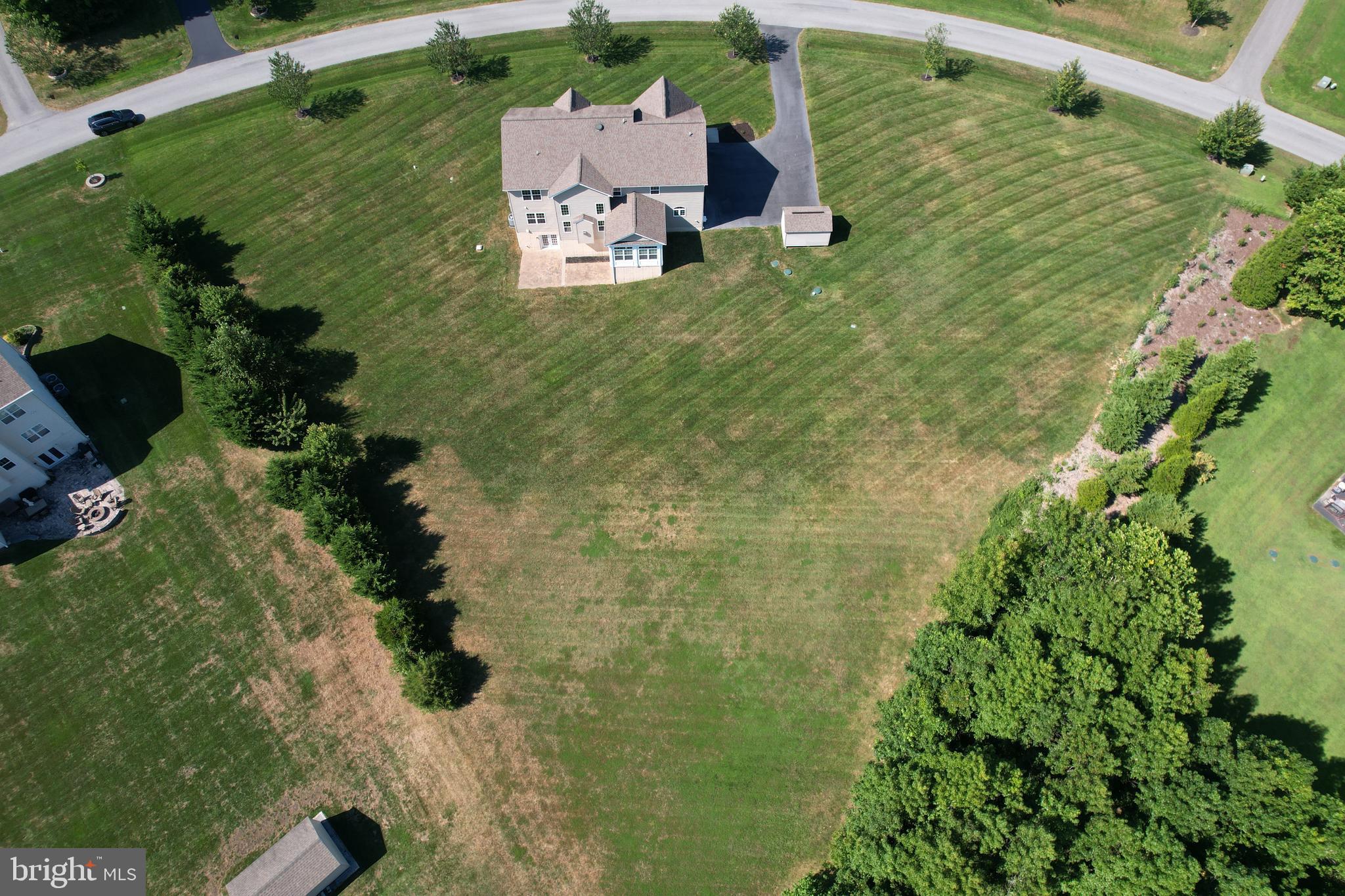 3188 Huntsman Drive Huntingtown, MD 20639 - Photo 95 of 98 an aerial view of a house with a yard