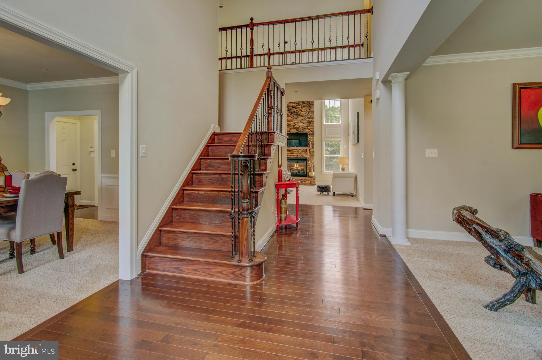 3188 Huntsman Drive Huntingtown, MD 20639 - Photo 10 of 98 a view of entryway and hall with wooden floor