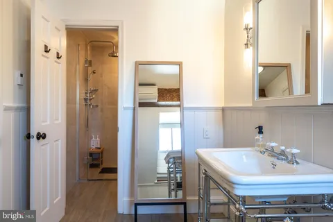 a view of terrace with seating space