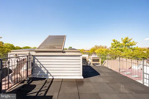 a view of a city with tall buildings