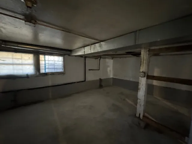 a workspace with furniture