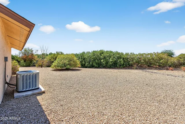 a view of an outdoor space and a yard