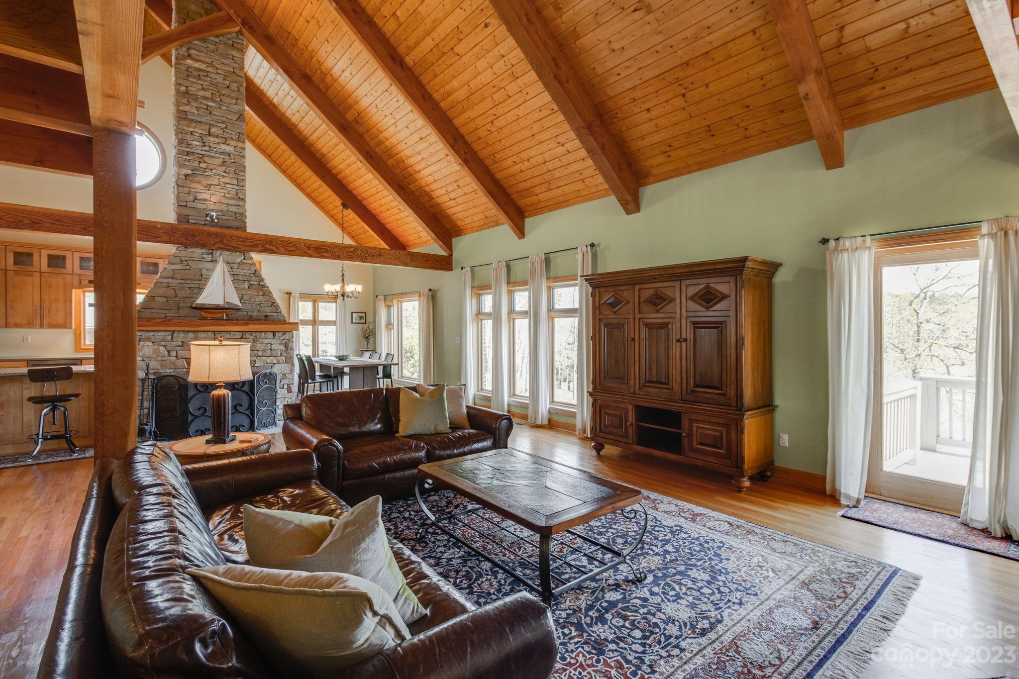 2709 Rolling Hills Road Ridgeway, SC 29130 - Photo 10 of 48 a living room with furniture and wooden floor