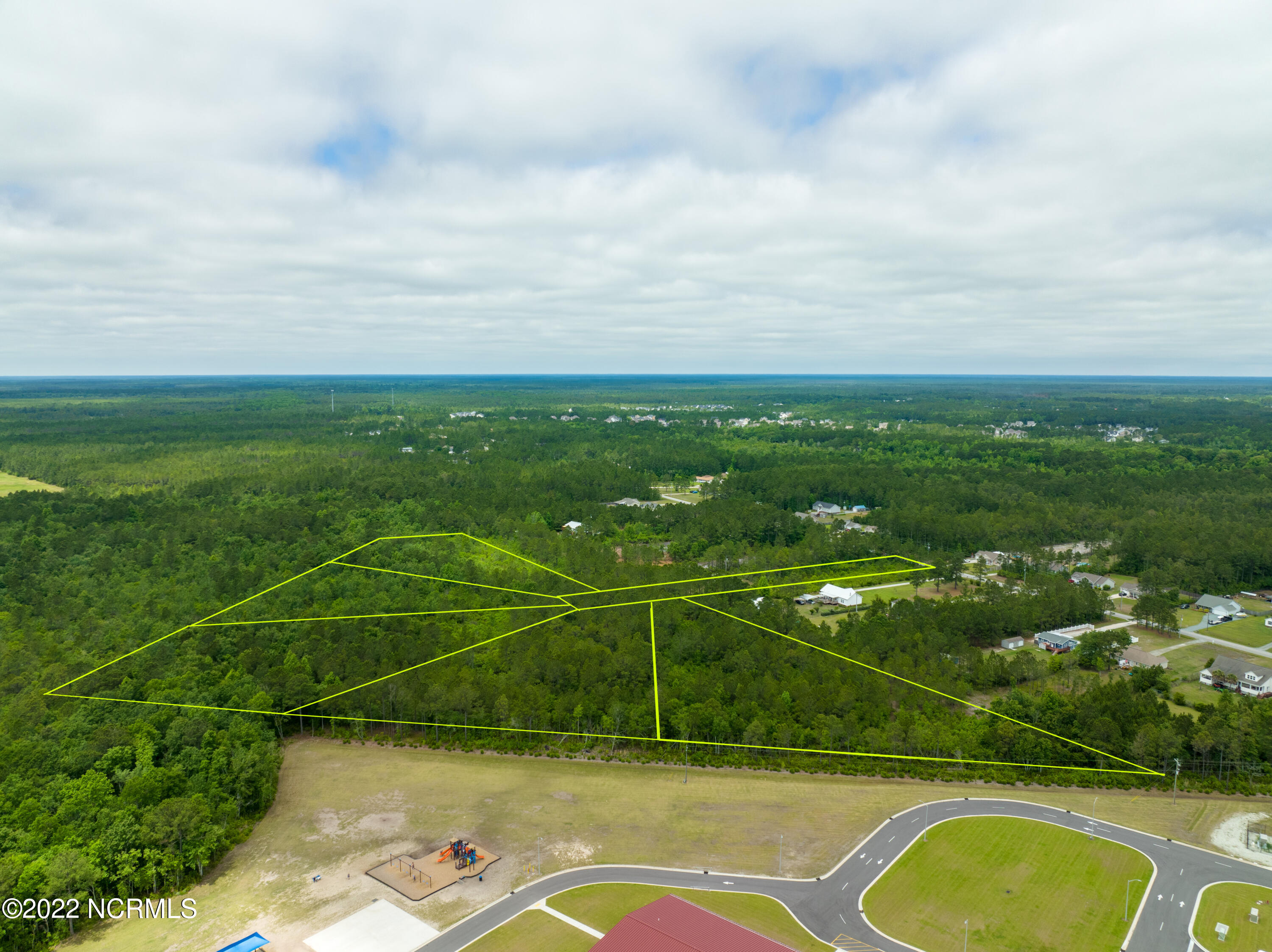 328-336 Folkstone Road Holly Ridge, NC 28445 - Photo 18 of 33 Old Folkstone -Lots 328-336 - Aerials -
