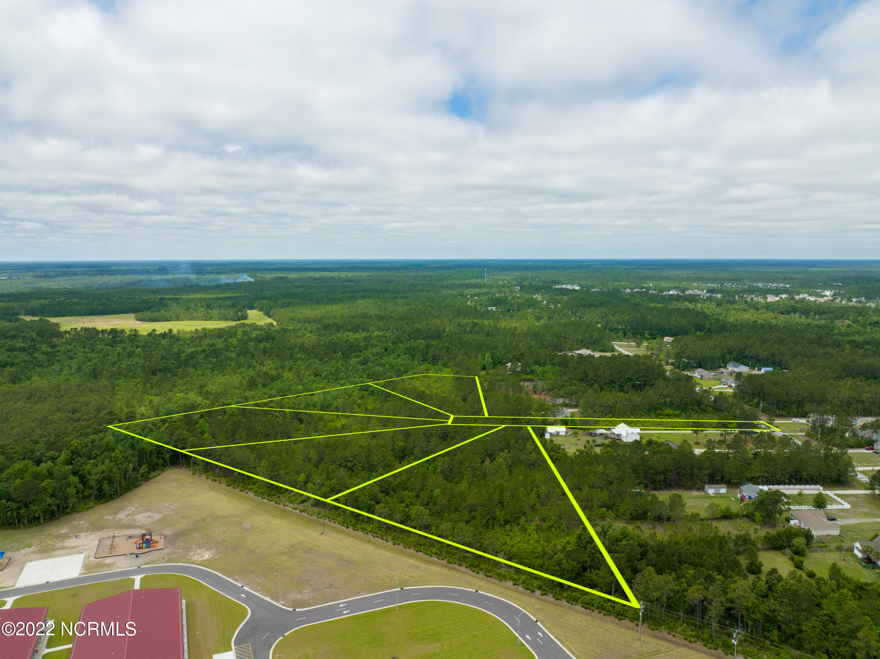 328-336 Folkstone Road Holly Ridge, NC 28445 - Photo 20 of 33 Old Folkstone -Lots 328-336 - Aerials -