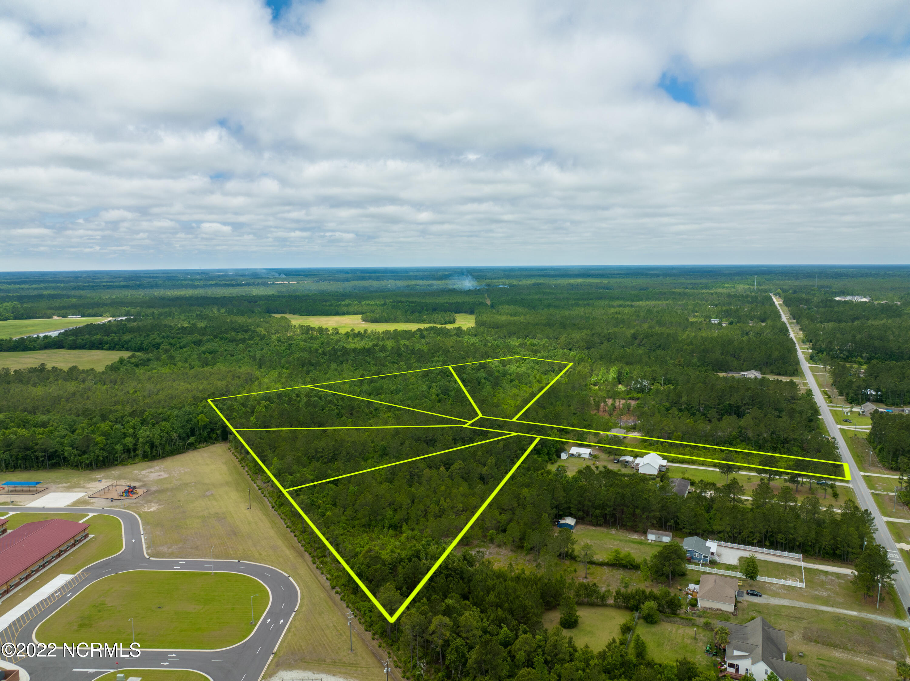 328-336 Folkstone Road Holly Ridge, NC 28445 - Photo 22 of 33 Old Folkstone -Lots 328-336 - Aerials -