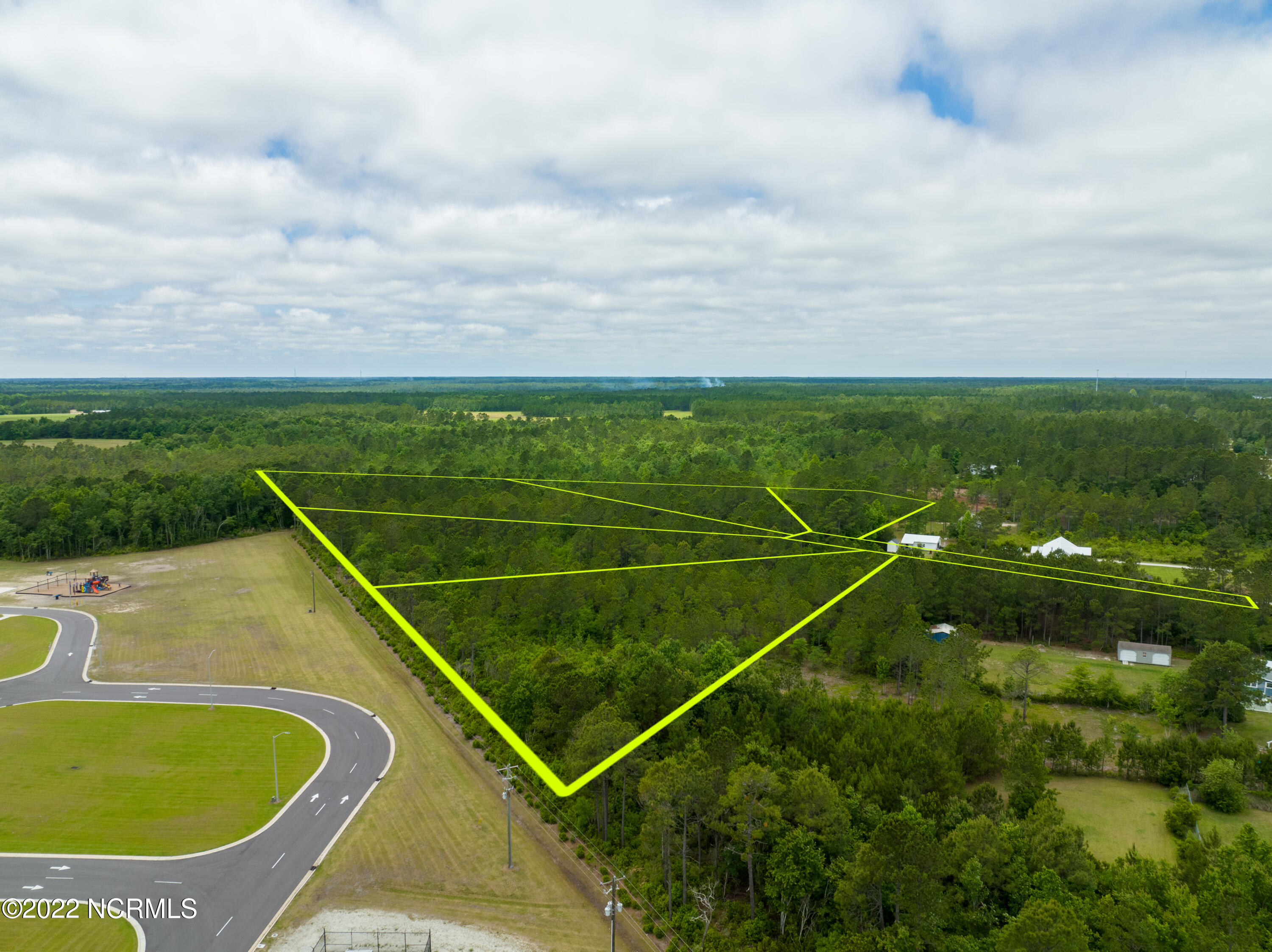328-336 Folkstone Road Holly Ridge, NC 28445 - Photo 24 of 33 Old Folkstone -Lots 328-336 - Aerials -