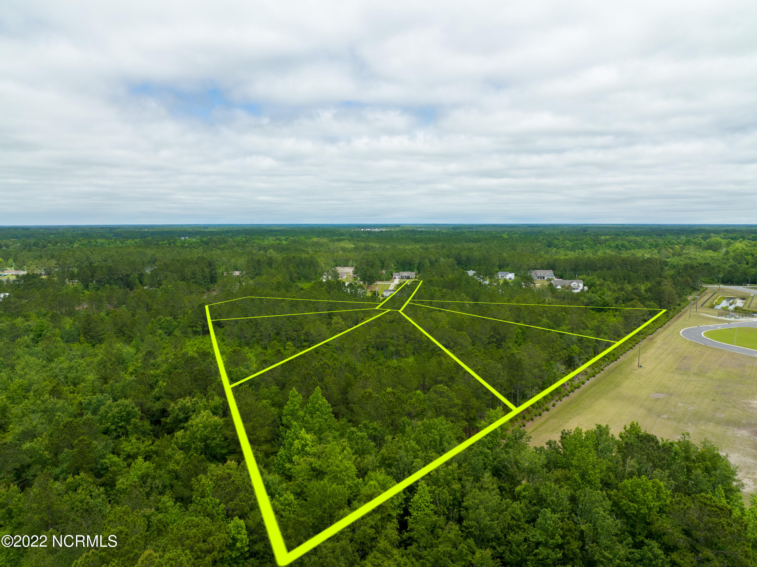 328-336 Folkstone Road Holly Ridge, NC 28445 - Photo 26 of 33 Old Folkstone -Lots 328-336 - Aerials -