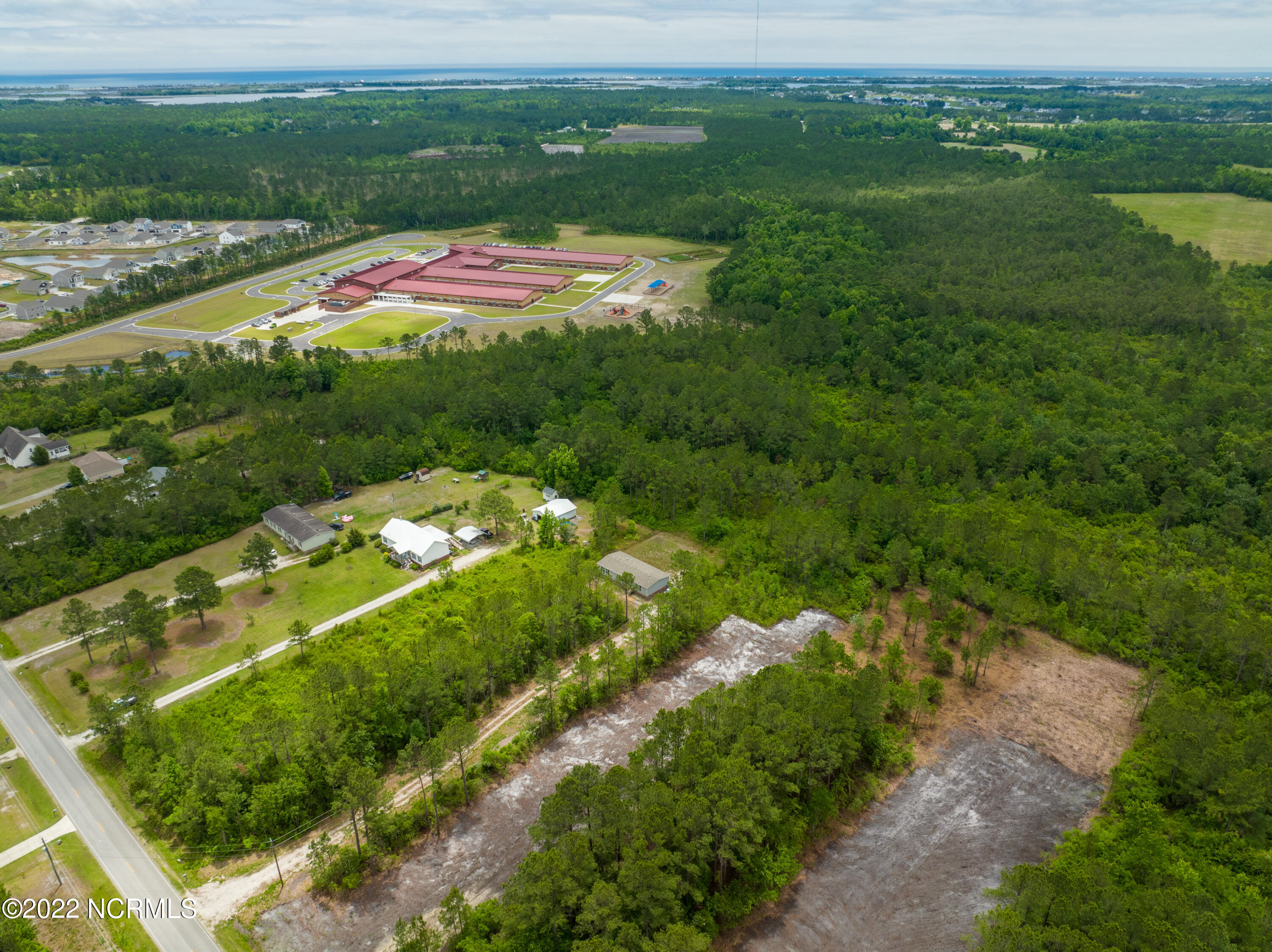 328-336 Folkstone Road Holly Ridge, NC 28445 - Photo 9 of 33 Old Folkstone -Lots 328-336 - Aerials -