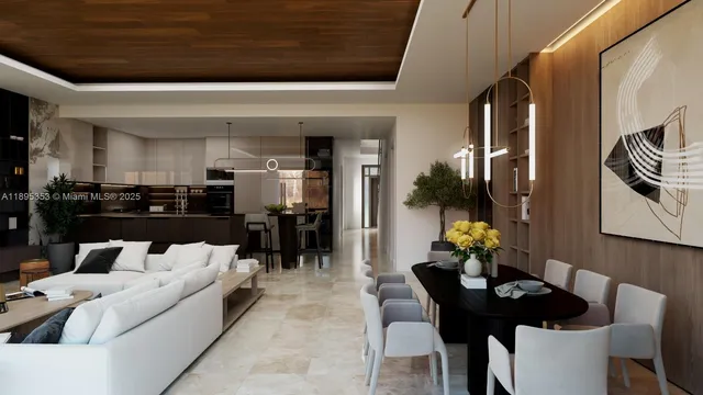 a room with closet and furniture