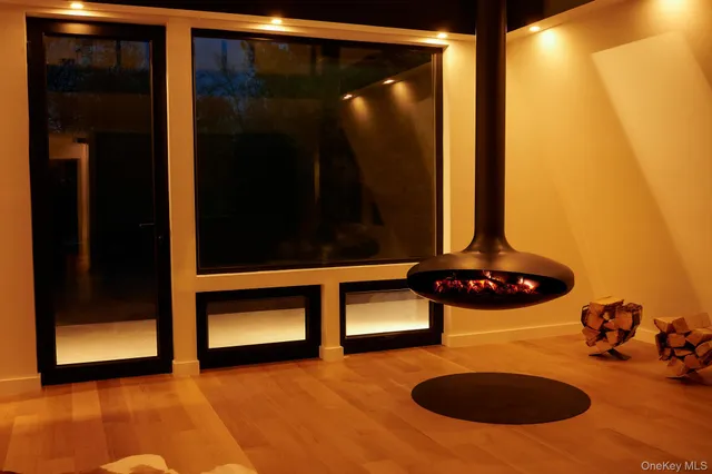 a view of outdoor space and deck