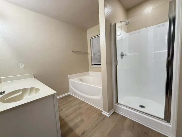 an empty room with a empty space