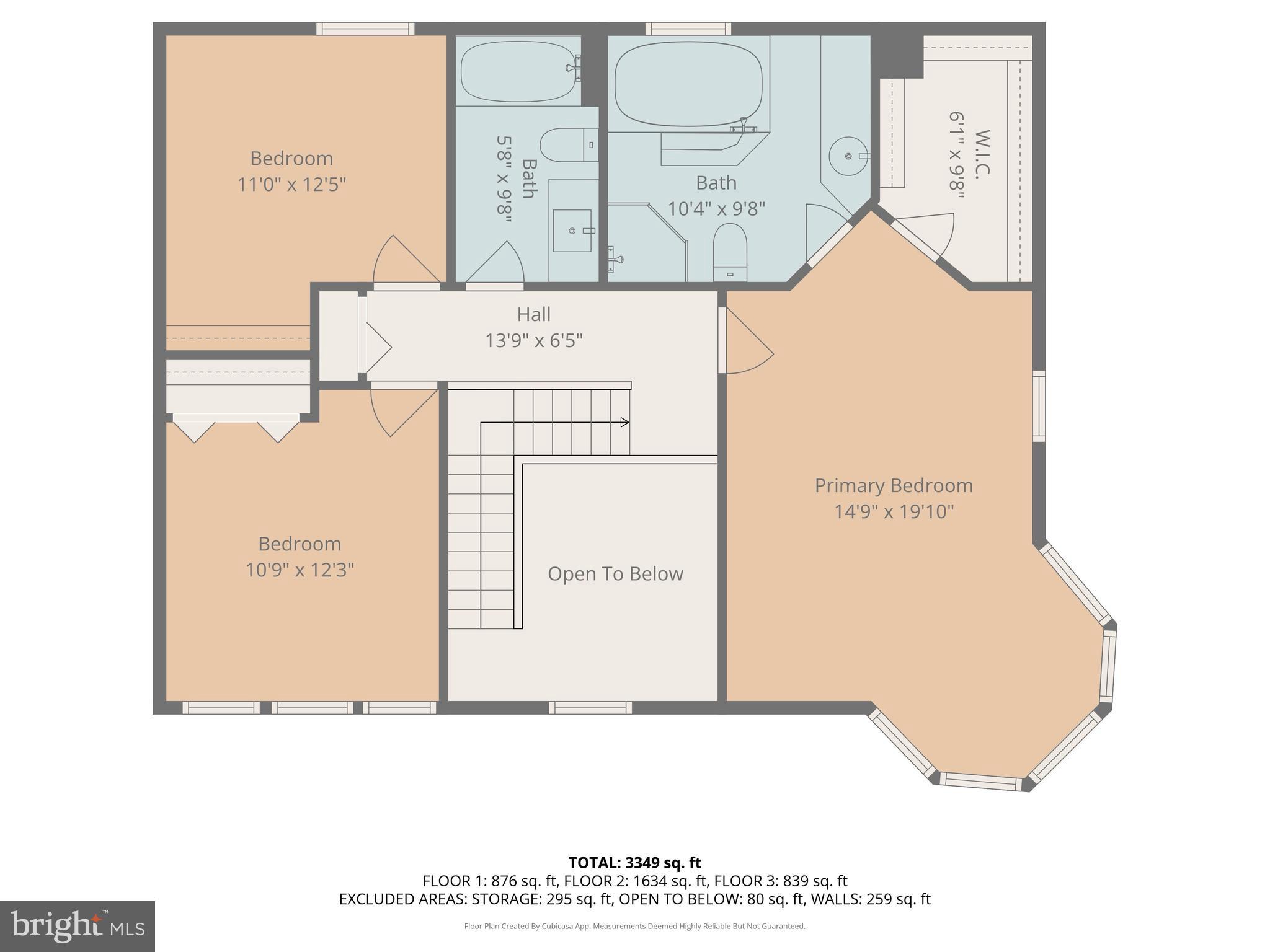 760 Gilbert Road Aberdeen, MD 21001 - Photo 49 of 50 Floor Plan - Second Level