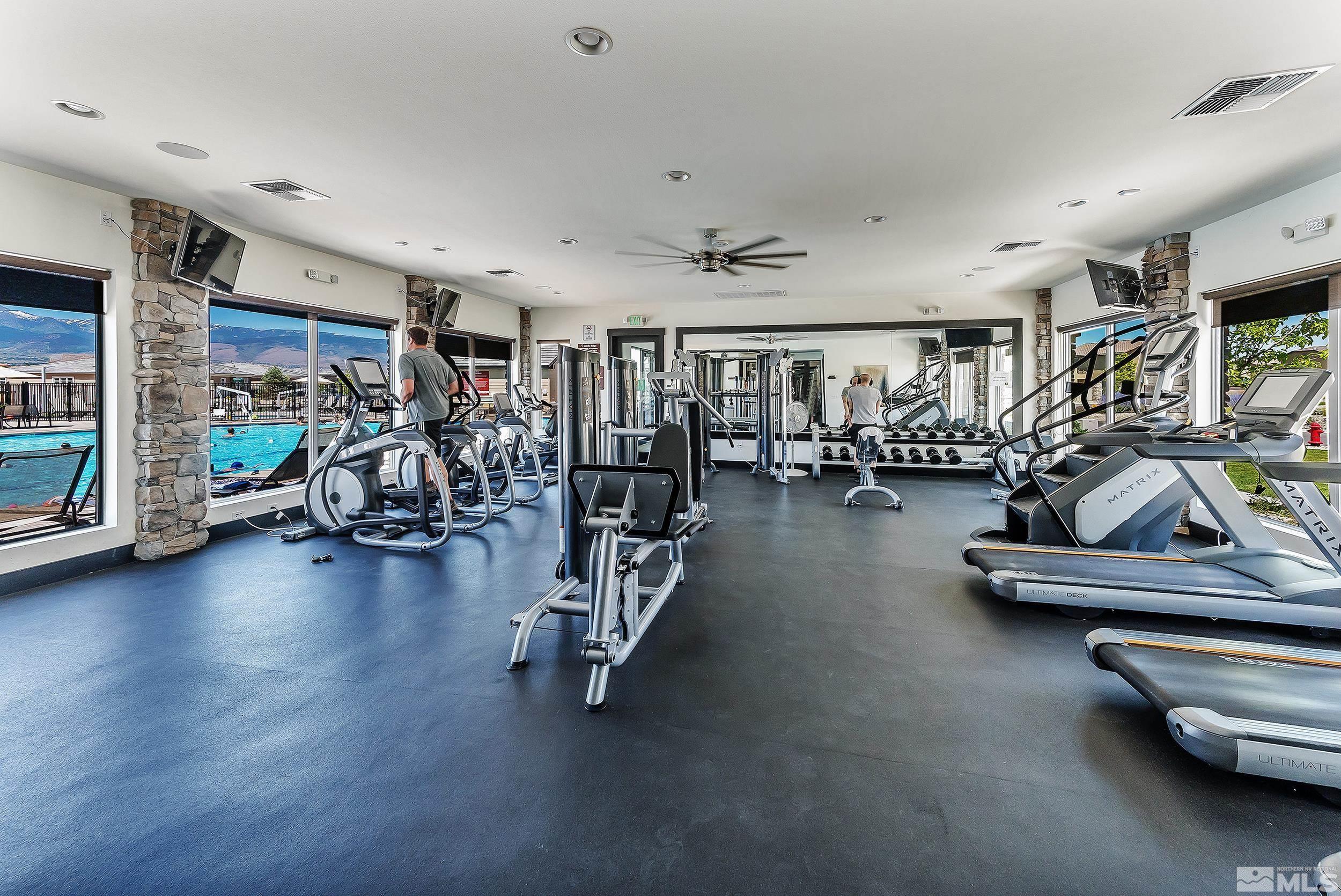 3300 Show Jumper Lane Reno, NV 89521 - Photo 40 of 40 a view of a room with gym equipment