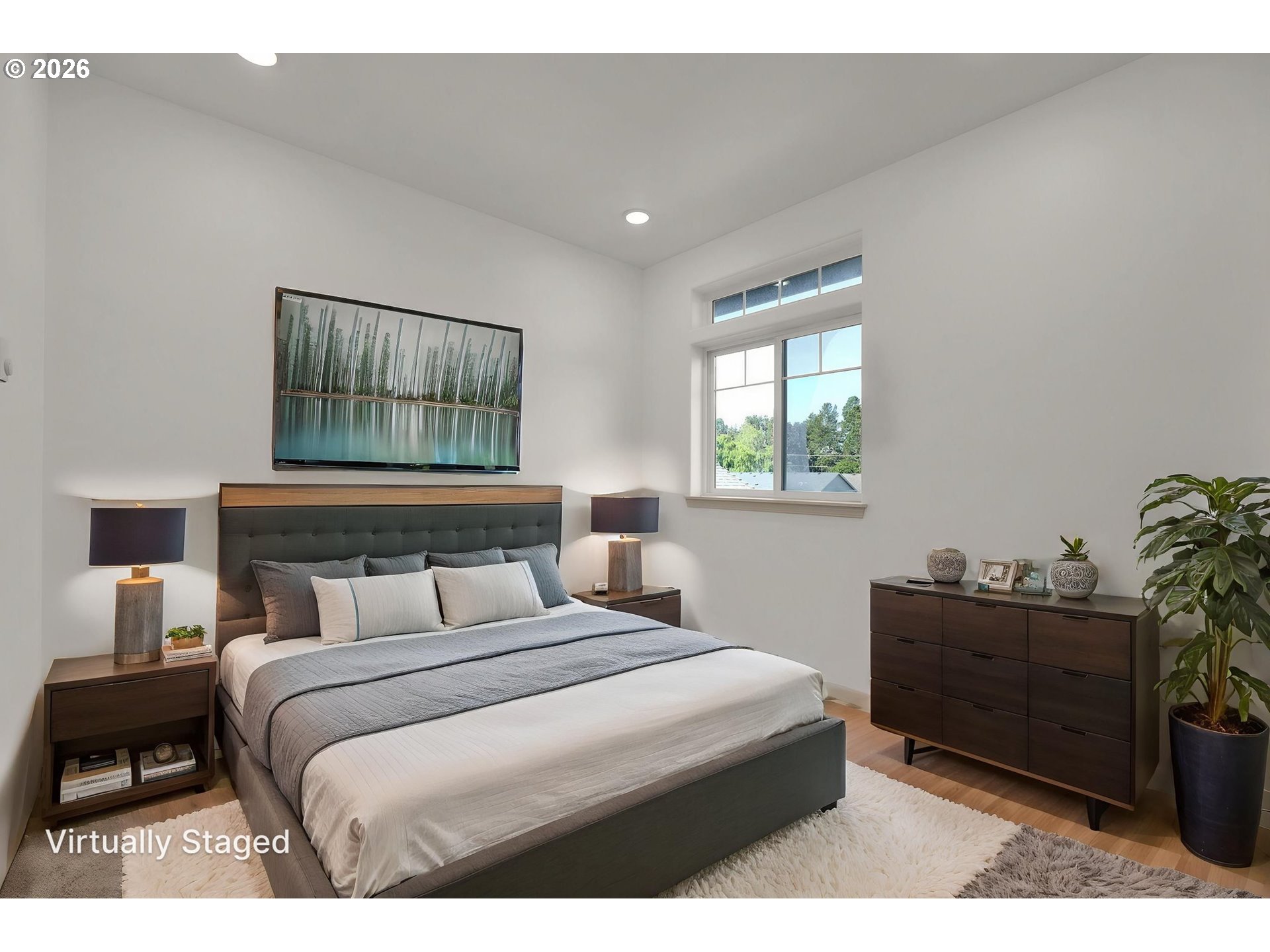 1726 32nd Street Florence, OR 97439 - Photo 18 of 38 a bedroom with a bed and window