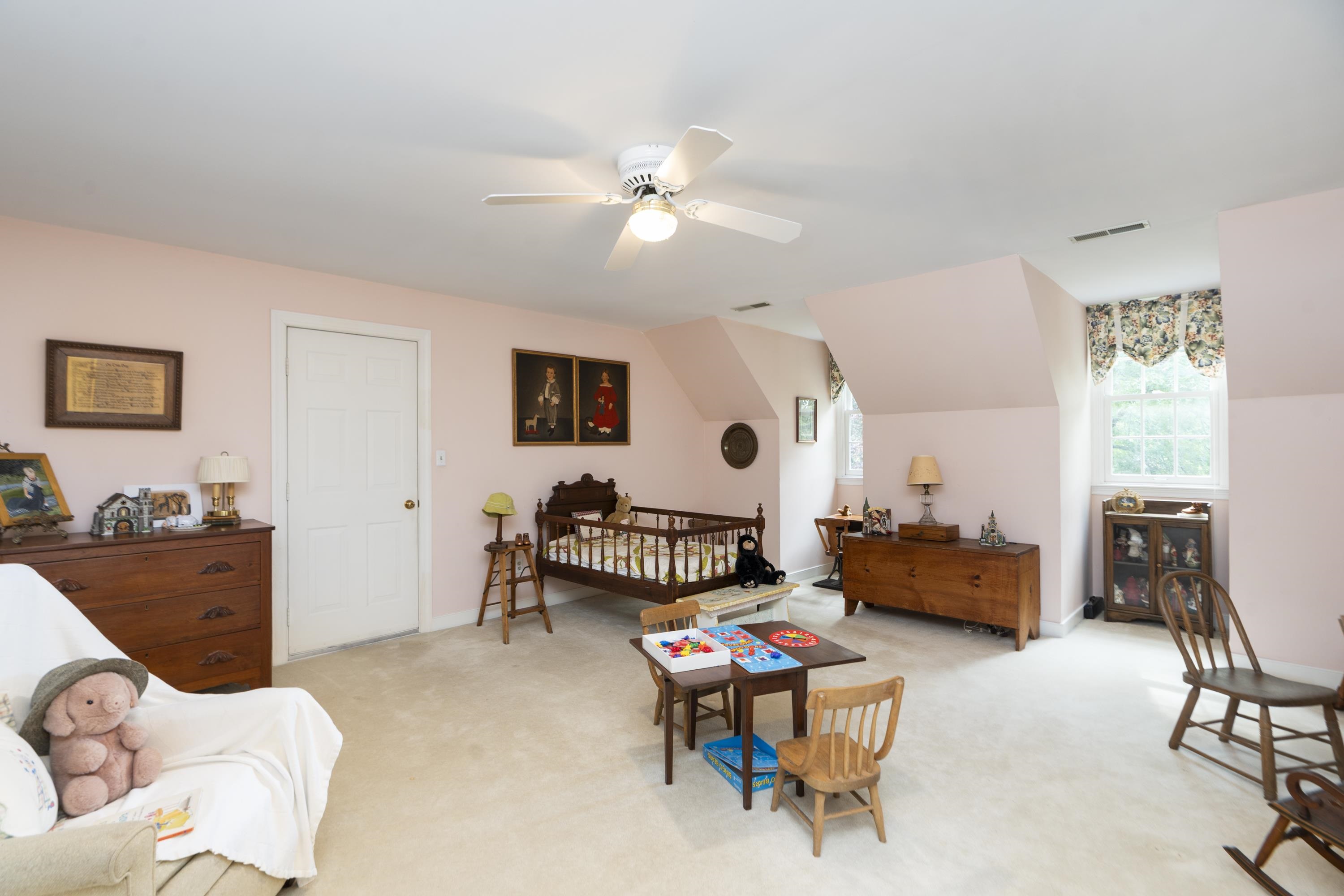1430 Dogwood Road Staunton, VA 24401 - Photo 51 of 68 a living room with furniture and paintings on the wall