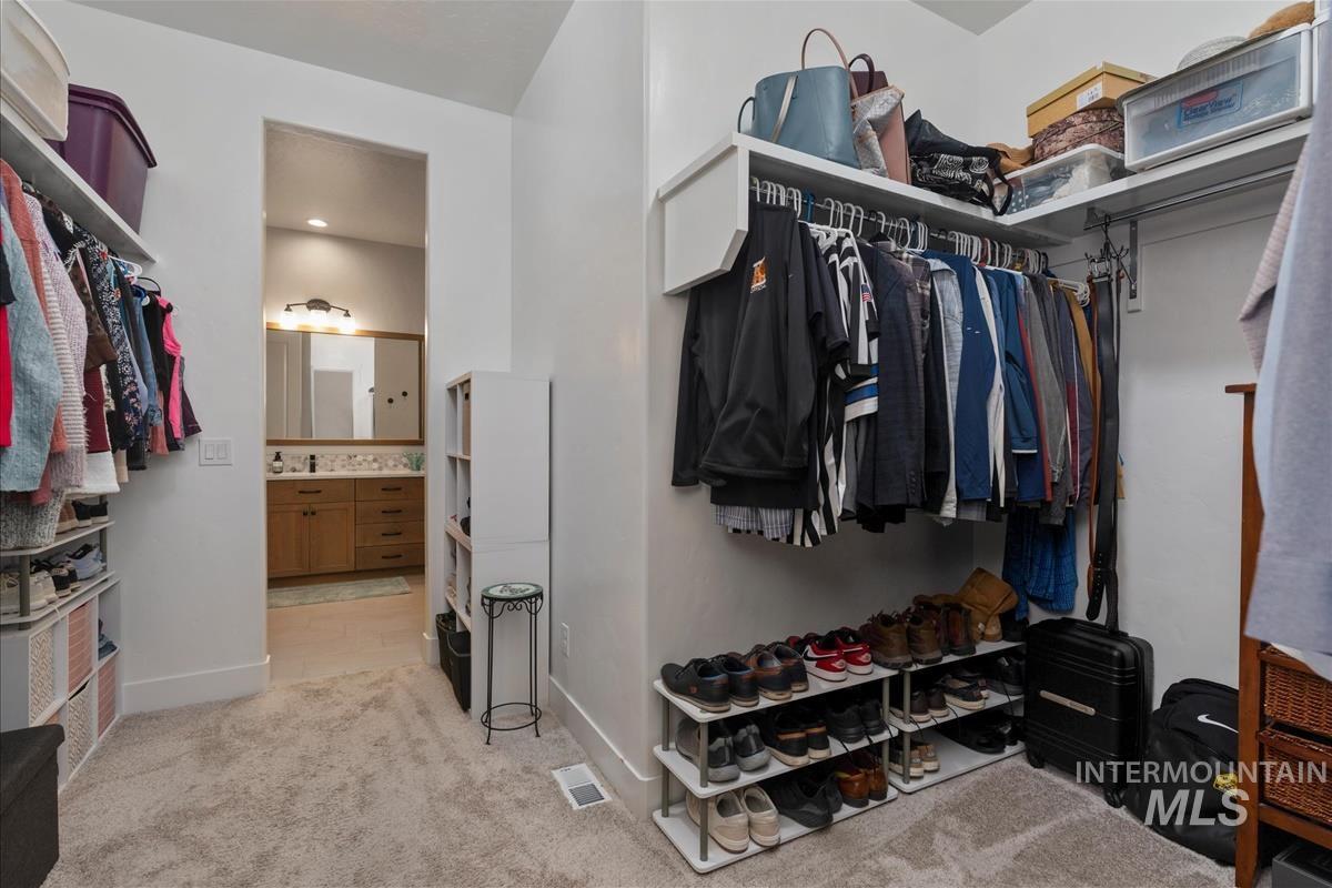 3413 North Hosta Avenue Star, ID 83669 - Photo 20 of 50 Walk in closet with light carpet
