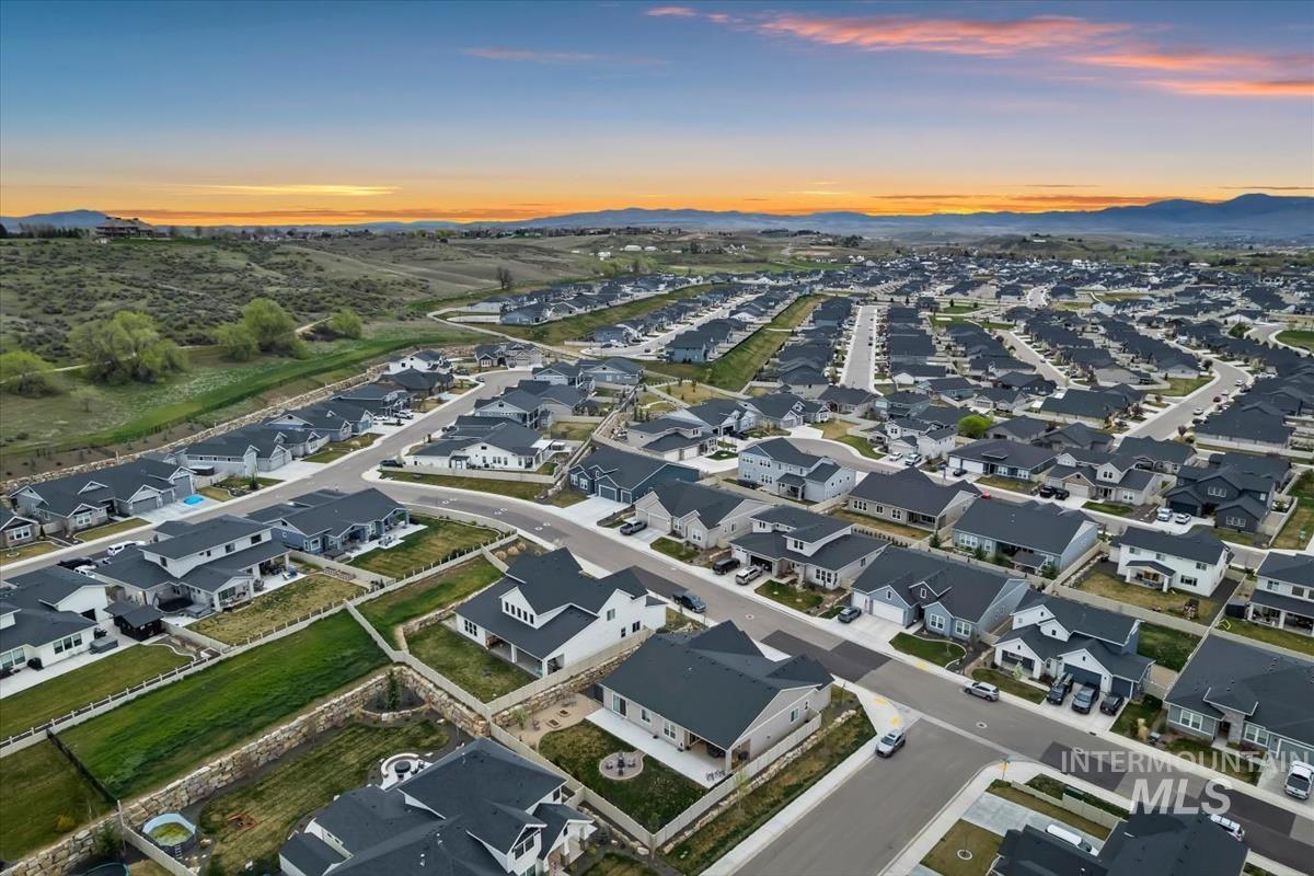 3413 North Hosta Avenue Star, ID 83669 - Photo 44 of 50 Aerial perspective of suburban area with a mountainous background
