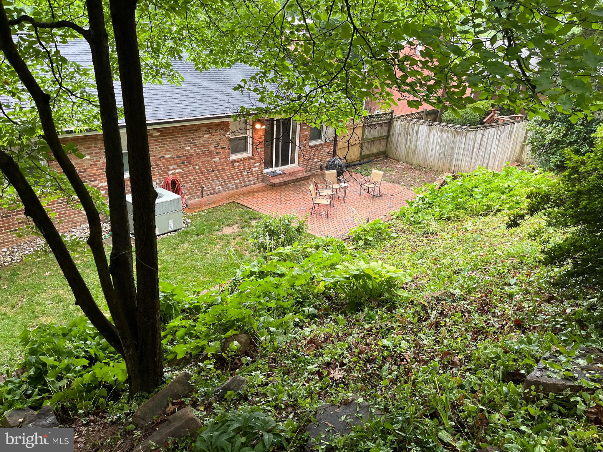 5608 Heming Avenue Springfield, VA 22151 - Photo 16 of 26 a backyard of a house with table and chairs