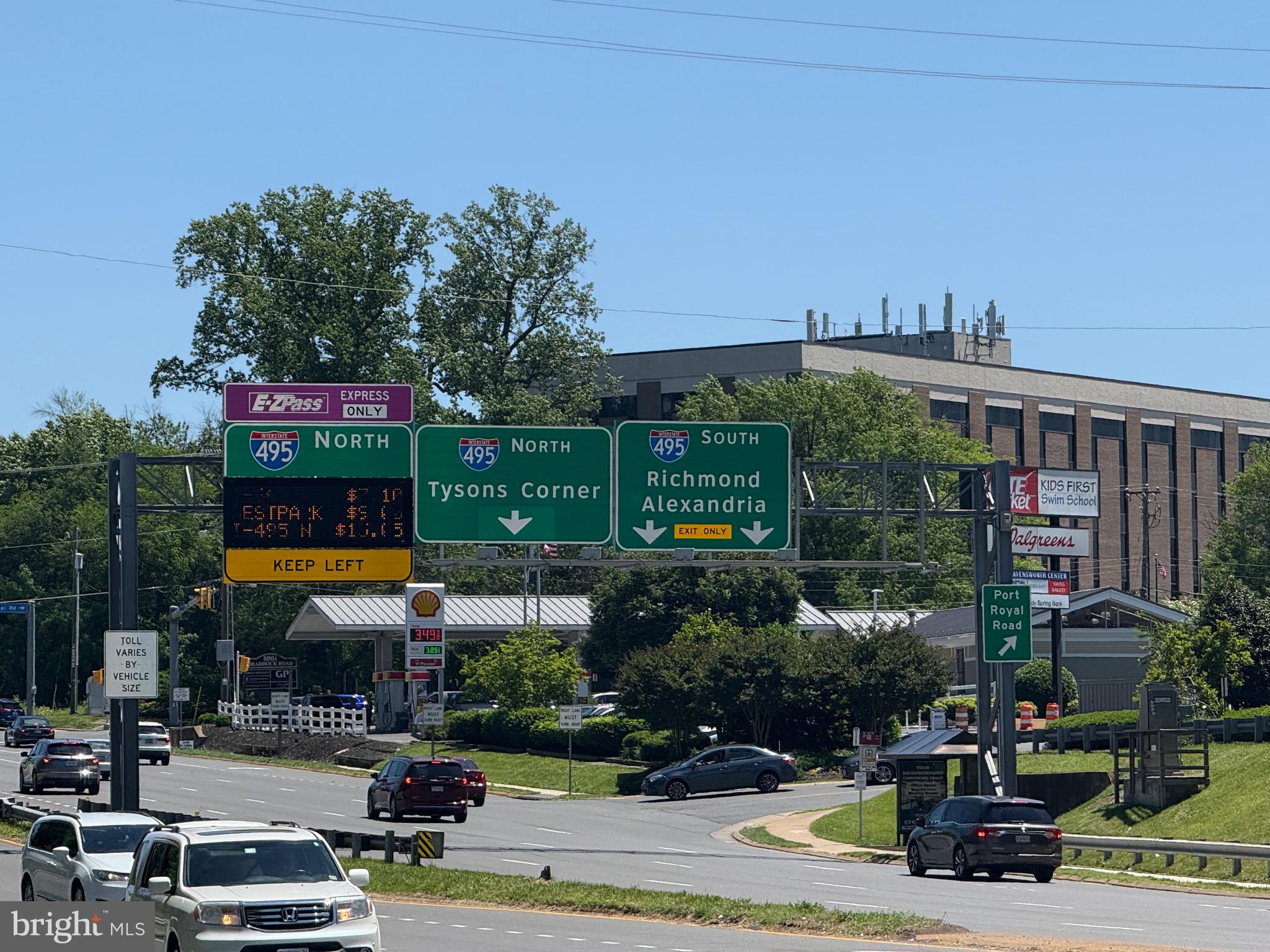 5608 Heming Avenue Springfield, VA 22151 - Photo 19 of 26 a sign board with buildings in the background