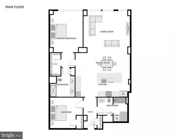a picture of a floor plan